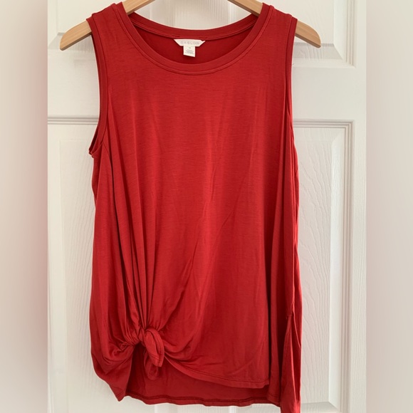 Caslon Knot Front Top - Picture 5 of 9